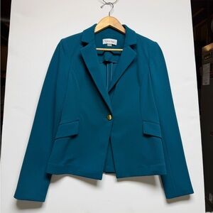 Calvin Klein Deep Teal Women's Blazer, 6